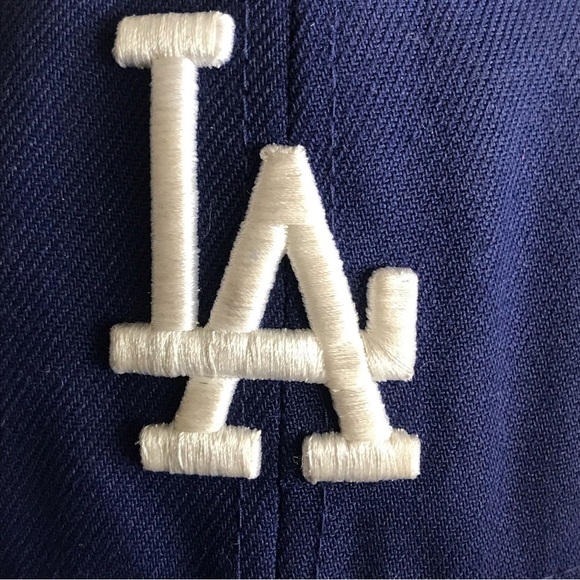Los Angeles DODGERS Team N/ew Era 9FIFTY Navy & White OSFM Snapback Hat Cap - Picture 5 of 11